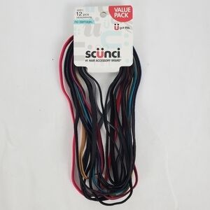 Scunci No Damage Value Pack Headwraps, Assorted Multicolor, 12 Count NWT